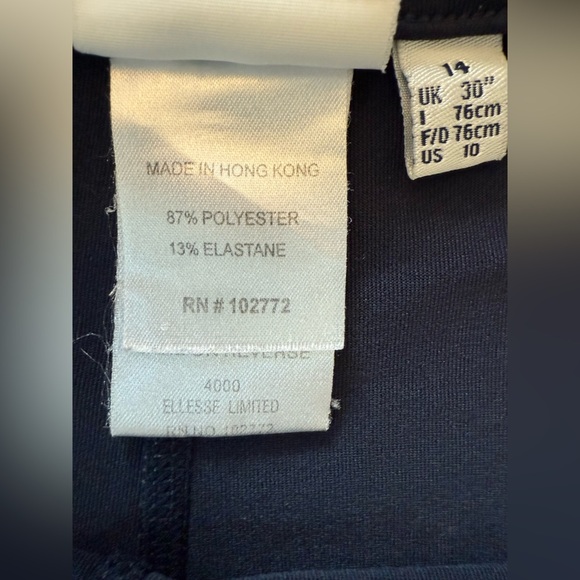 Ellesse Tennis Shorts Gray Size 10 - Picture 5 of 9